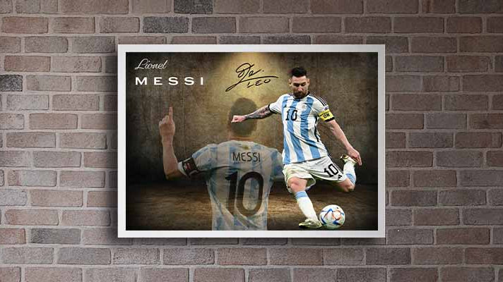 Lionel Messi Wall Art