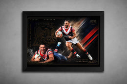 James Tedesco Sydney Roosters Wall Art