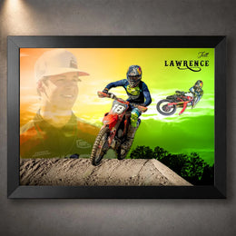Jett Lawrence Motocross Wall Art