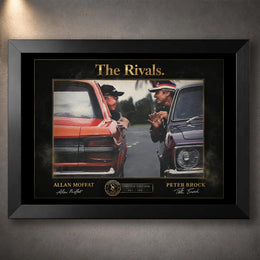 The Rivals: Brock vs Moffat Wall Art