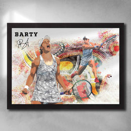 Ash Barty Tribute Wall Art