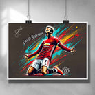 Signed David Beckham Poster by Sports Cave.