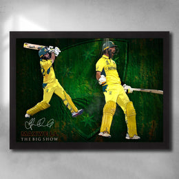 Glen Maxwell The Big Show Wall Art