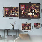 Greg Inglis State from QLD state of Origin art sizing guide.