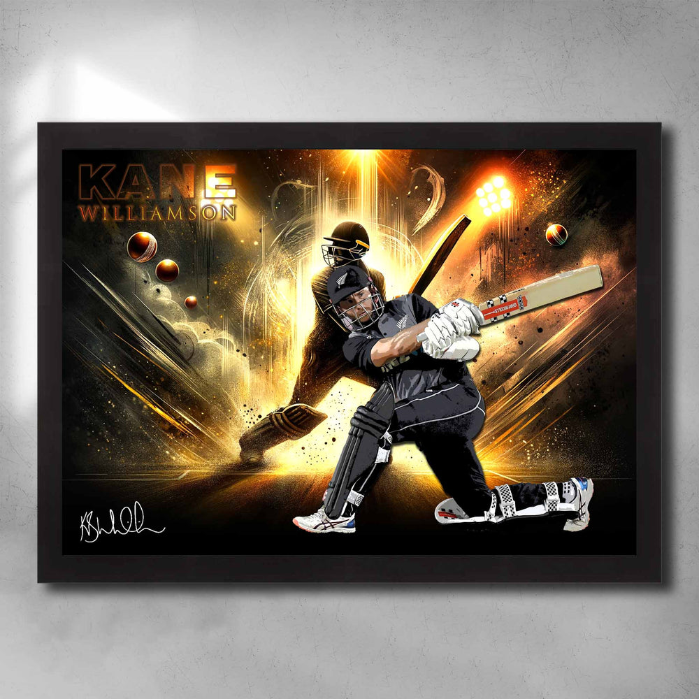 Kane Williamson Cricket Wall Art