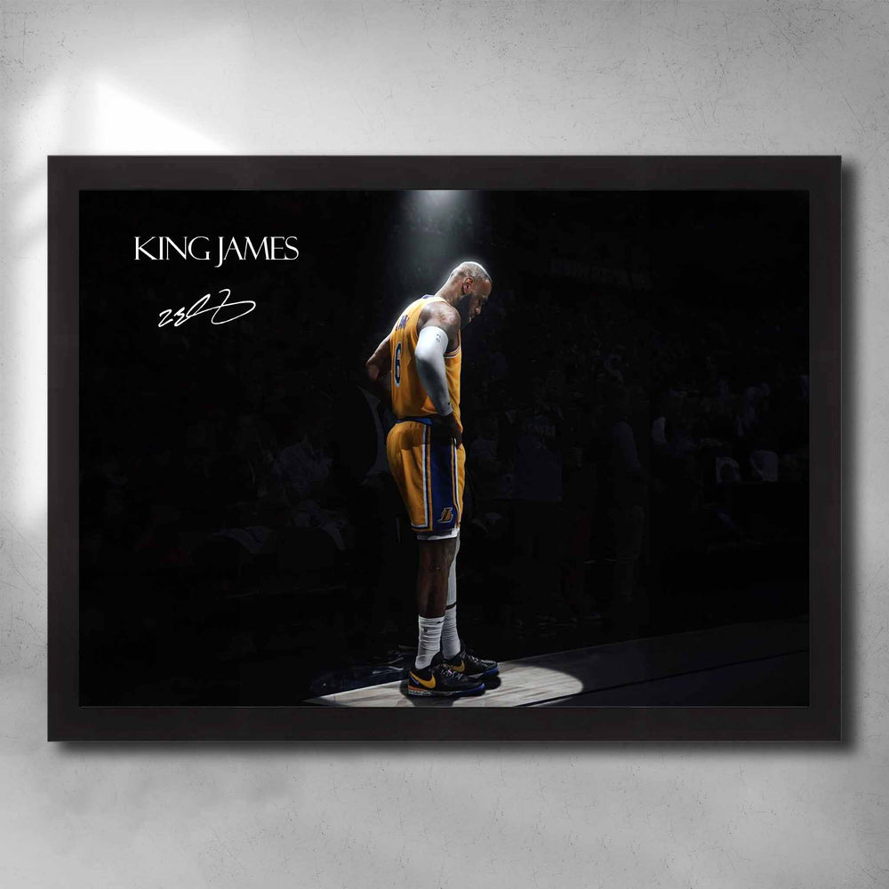 King James Tribute Wall Art