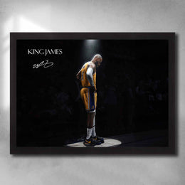 King James Tribute Wall Art
