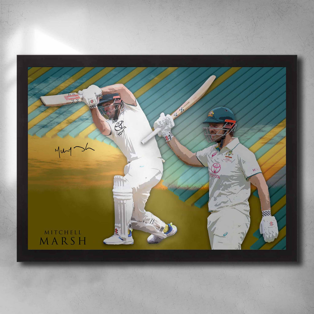 Mitchell Marsh Cricket Wall Art