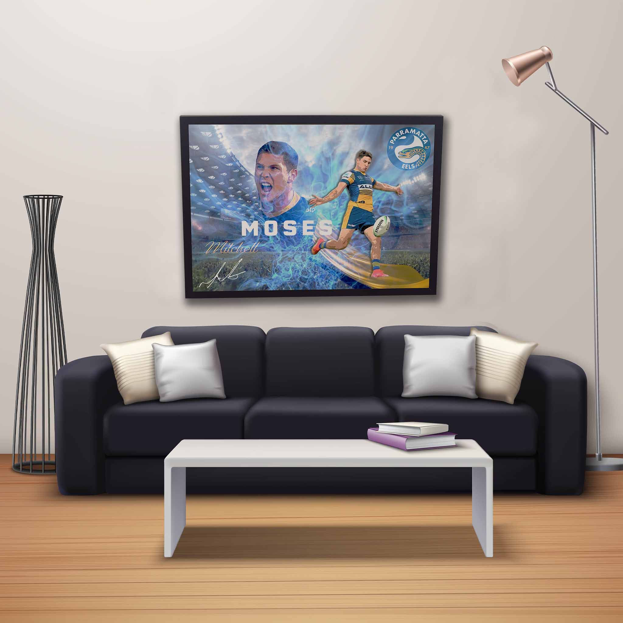 Mitchell Moses Parramatta Eels Art Sports Cave