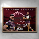 Payne Haas Brisbane Broncos Art Sports Cave
