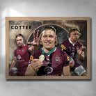 Reuben Cotter Maroons Art Sports Cave