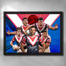 Sydney Roosters NRL Art Sports Cave
