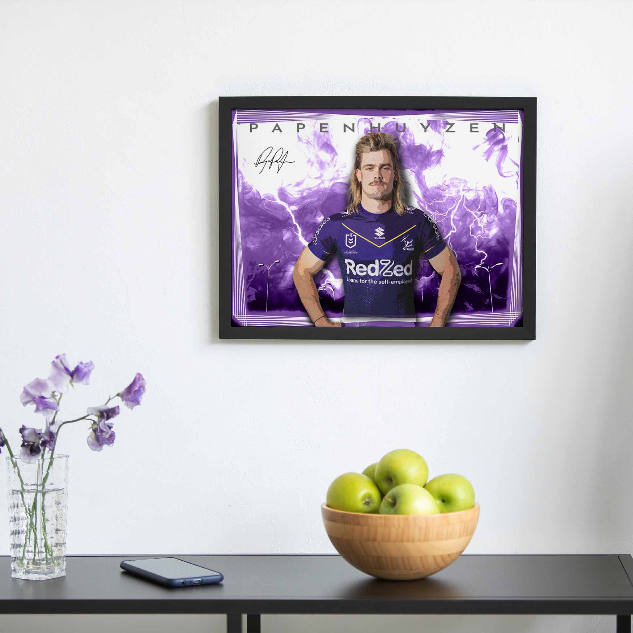 Ryan Papenhuyzen Melbourne Storm Art Sports Cave