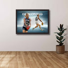 Sam De Koning from the Geelong Cats.