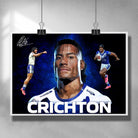 Stephen Crichton Canterbury Bulldogs NRL poster by Sports Cave.