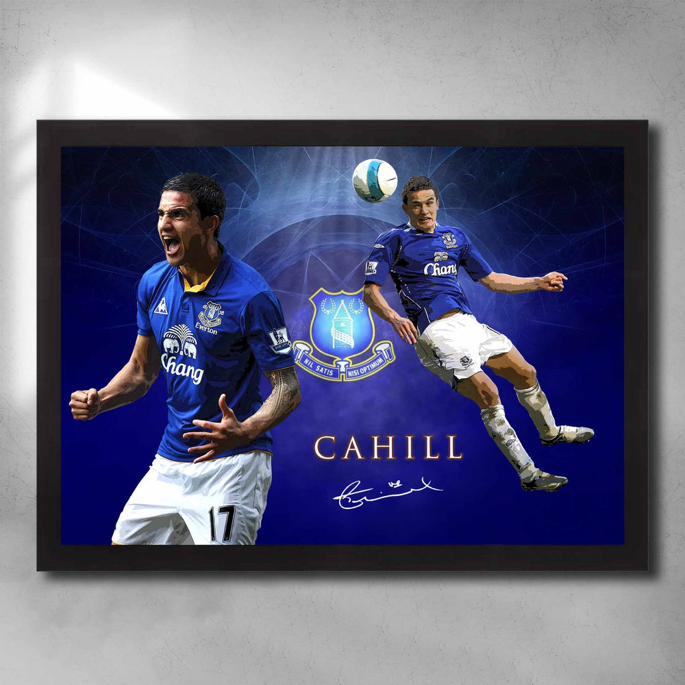 Tim Cahill Everton Art