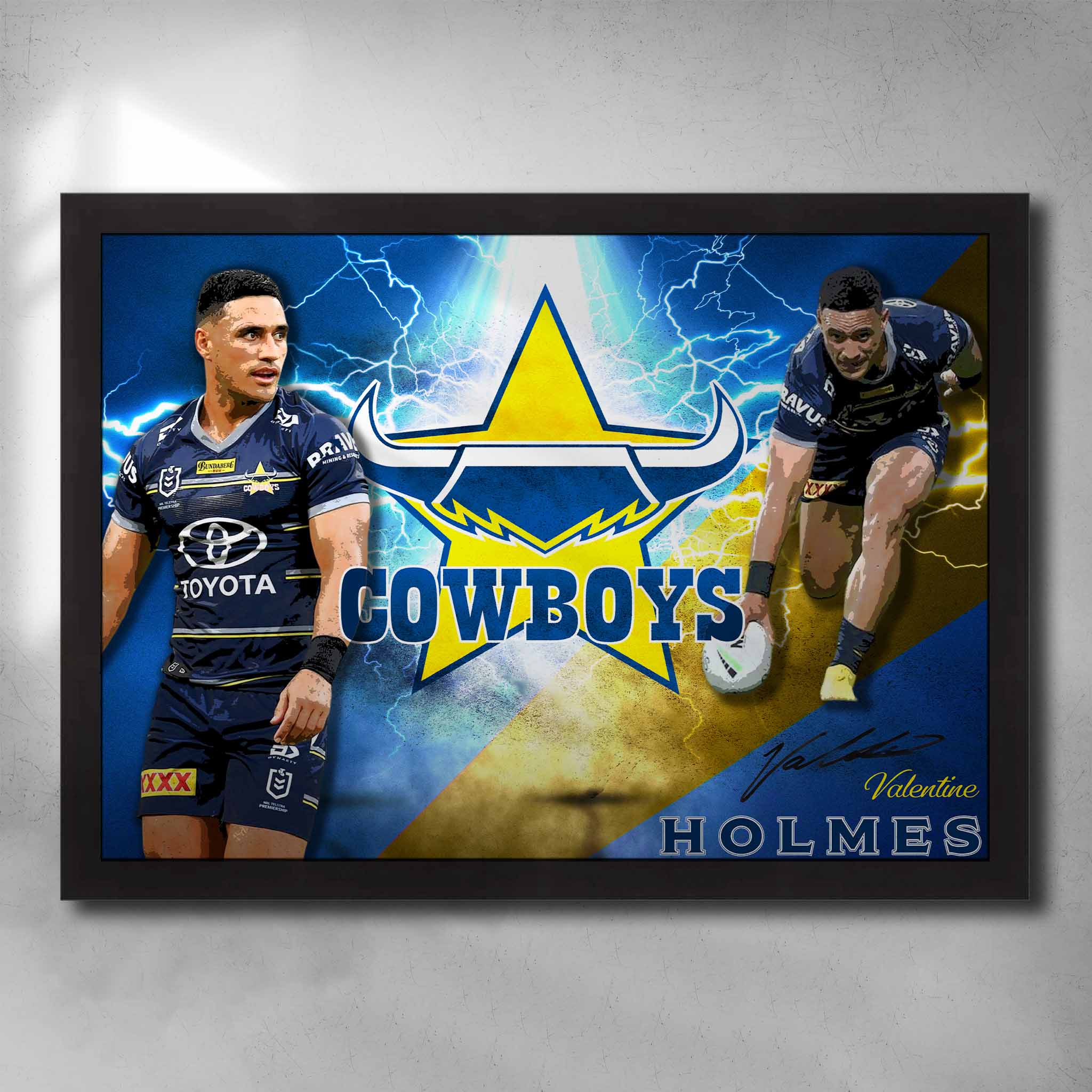Valentine Holmes Cowboys Art Sports Cave