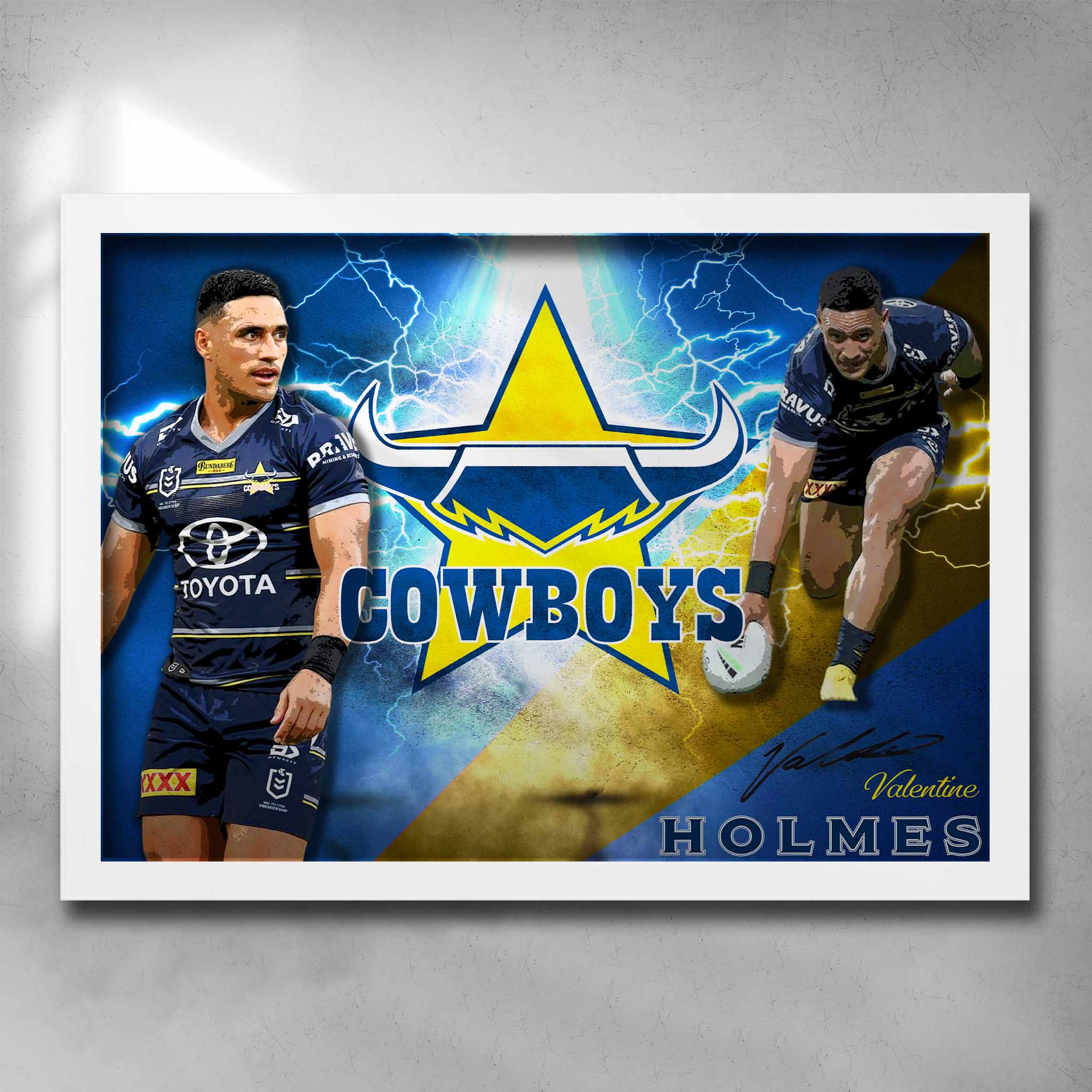 Valentine Holmes Cowboys Art Sports Cave