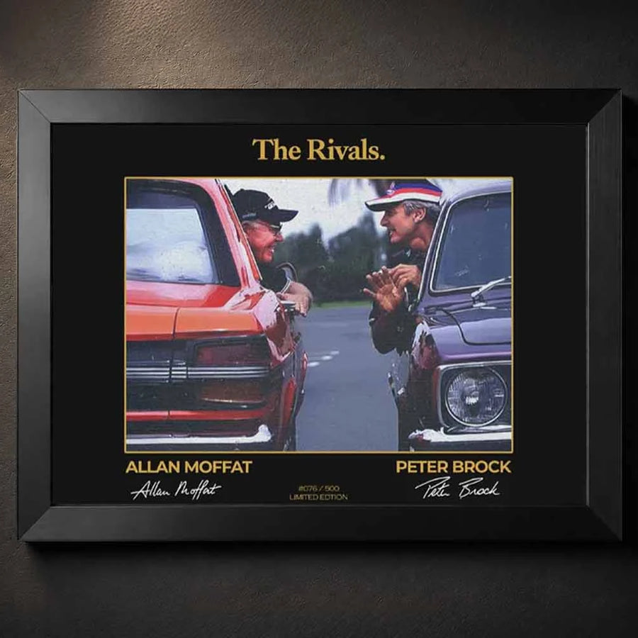 The Rivals: Brock vs Moffat Wall Art