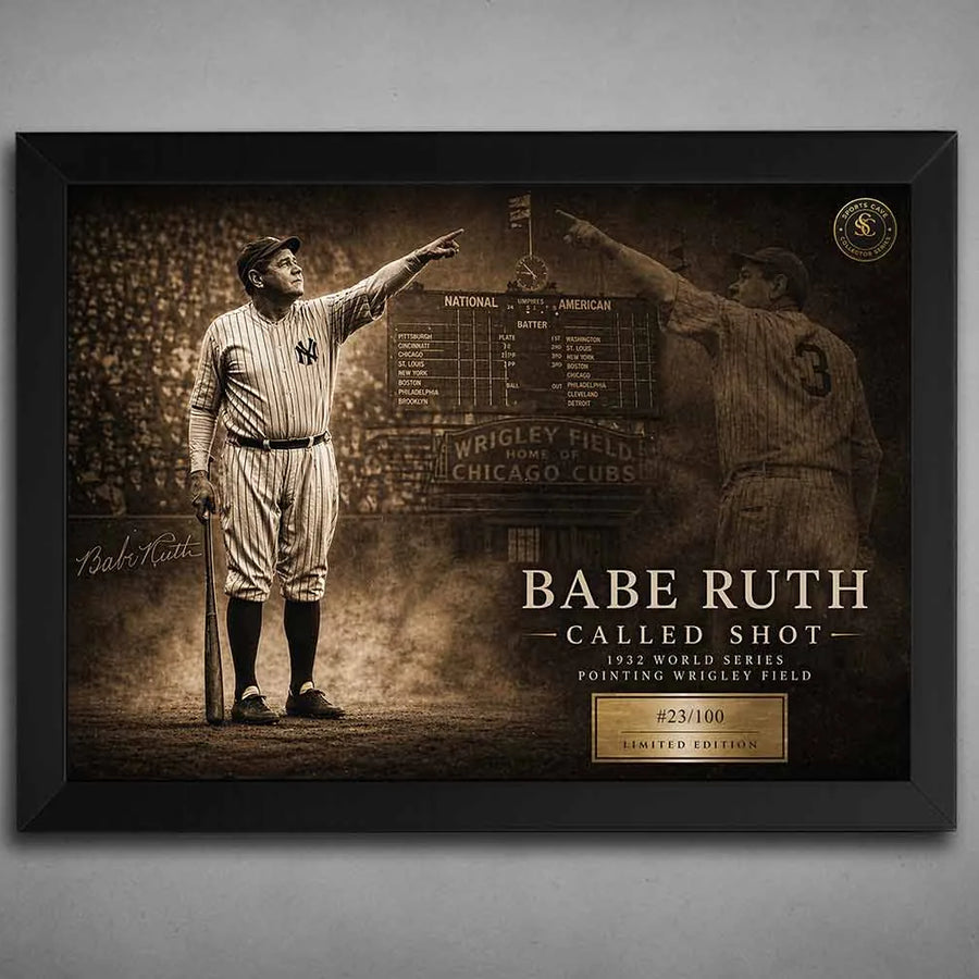 Called Shot Babe Ruth Wall Art