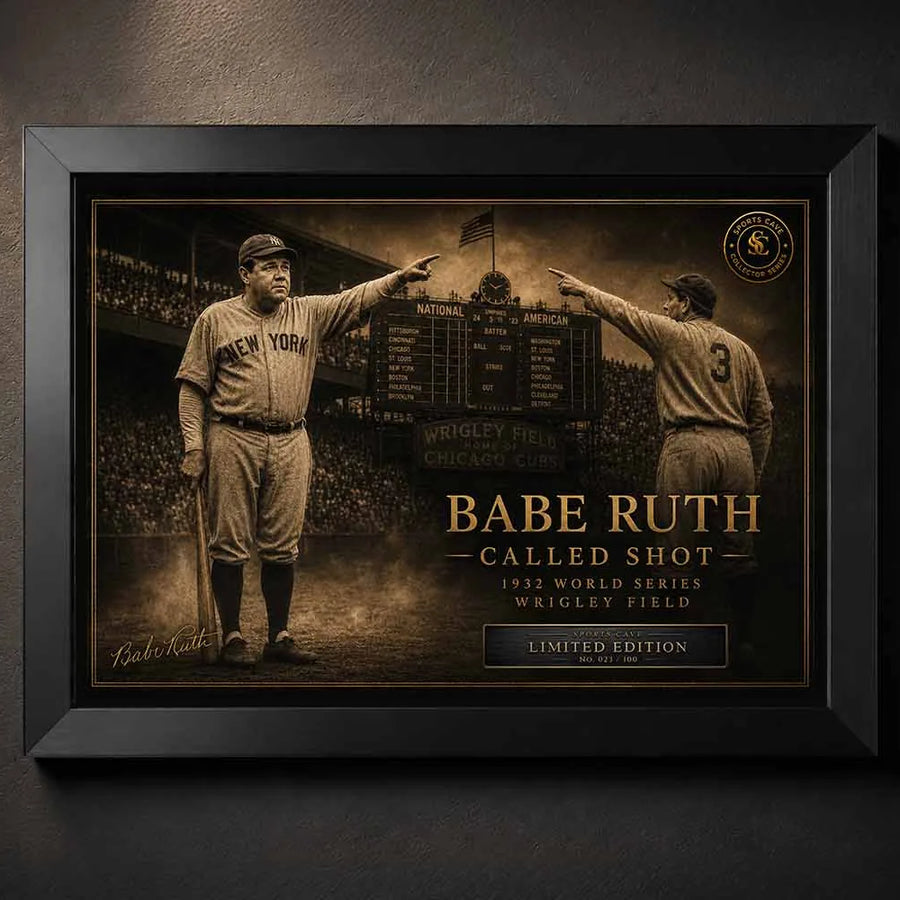 Called Shot Babe Ruth Wall Art