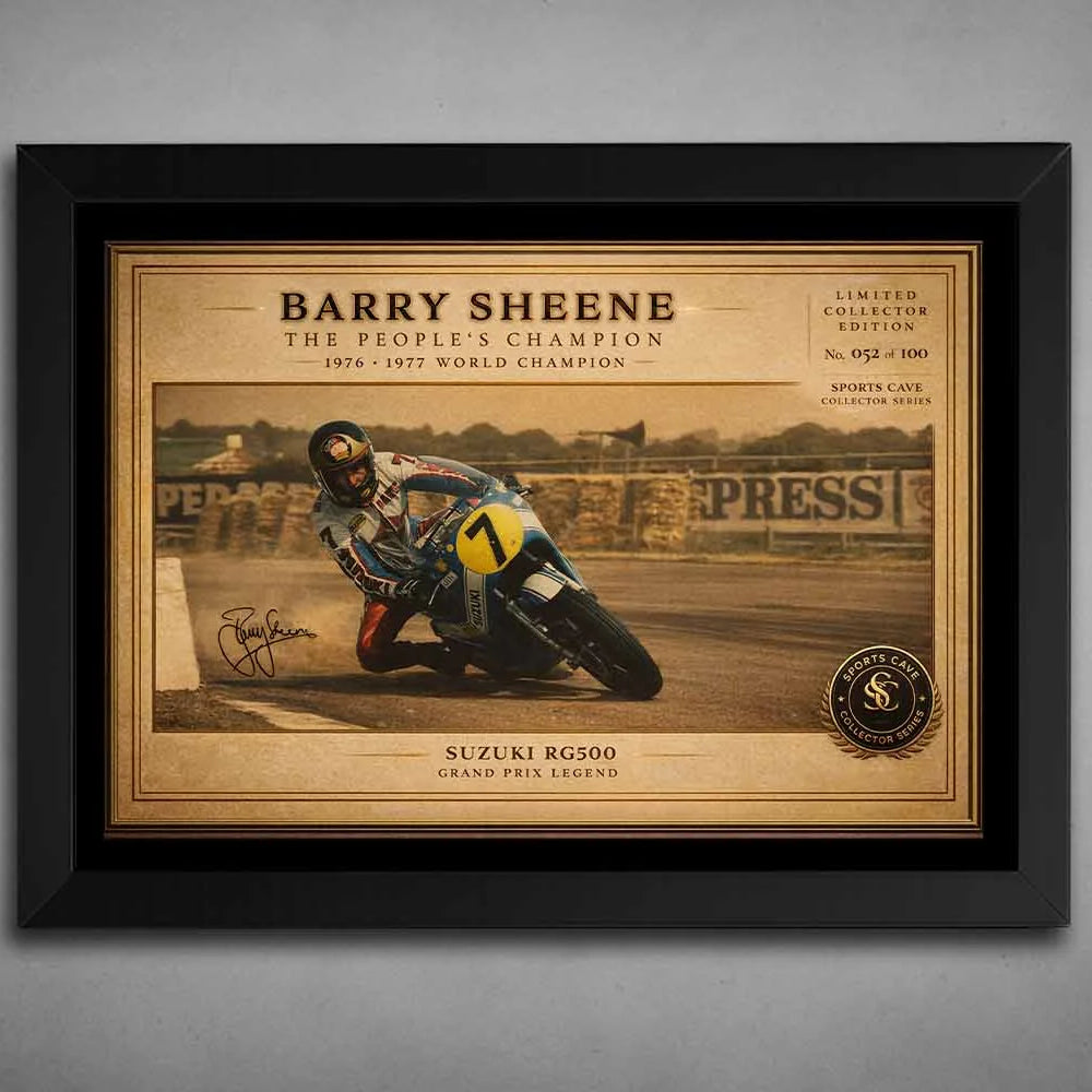 Barry Sheene The People’s Champion Wall Art