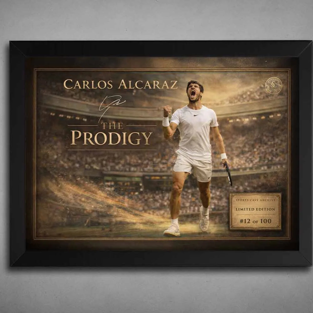 Carlos Alcaraz Tennis Wall Art