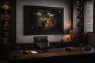 Conor McGregor framed artwork in executive office, premium sports collectibles piece reflecting power and legacy.