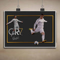 Cristiano Ronaldo CR7 unframed poster – collector series wall art.