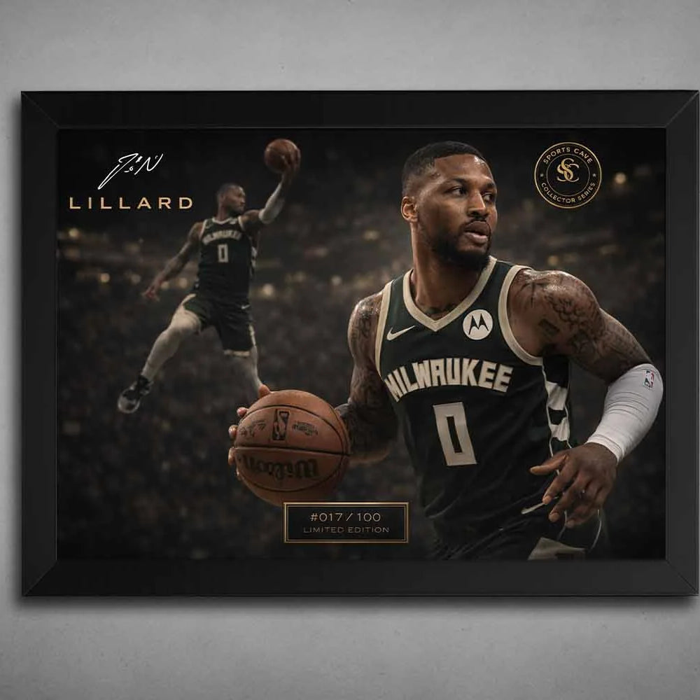 Damian Lillard Bucks Art