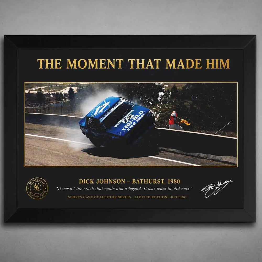 Dick Johnson Crash – Bathurst 1980 Collector's Wall Art