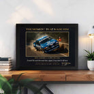 Dick Johnson framed motor Racing Art by Sports Cave.