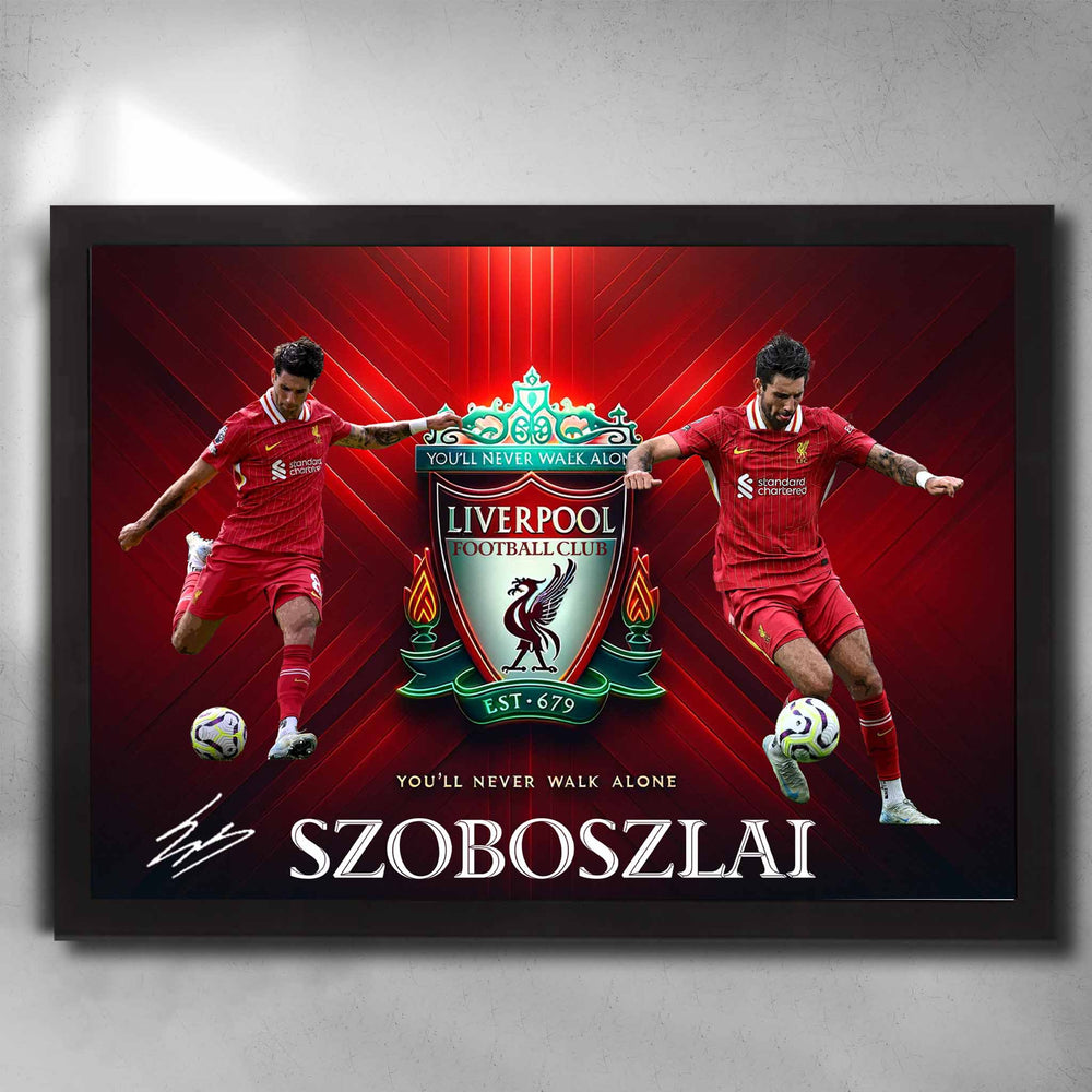 Dominik Szoboszlai Liverpool FC Wall Art