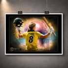 Ellyse Perry unframed cricket wall art, a limited edition sports print celebrating an Australian cricket icon.