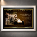 Jack Brabham 1959 motor racing wall art shown in a white frame with the collector print visible.