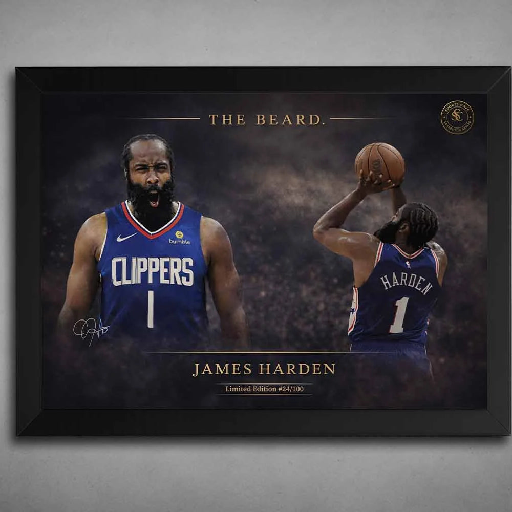 James Harden “Clipper Control” Wall Art