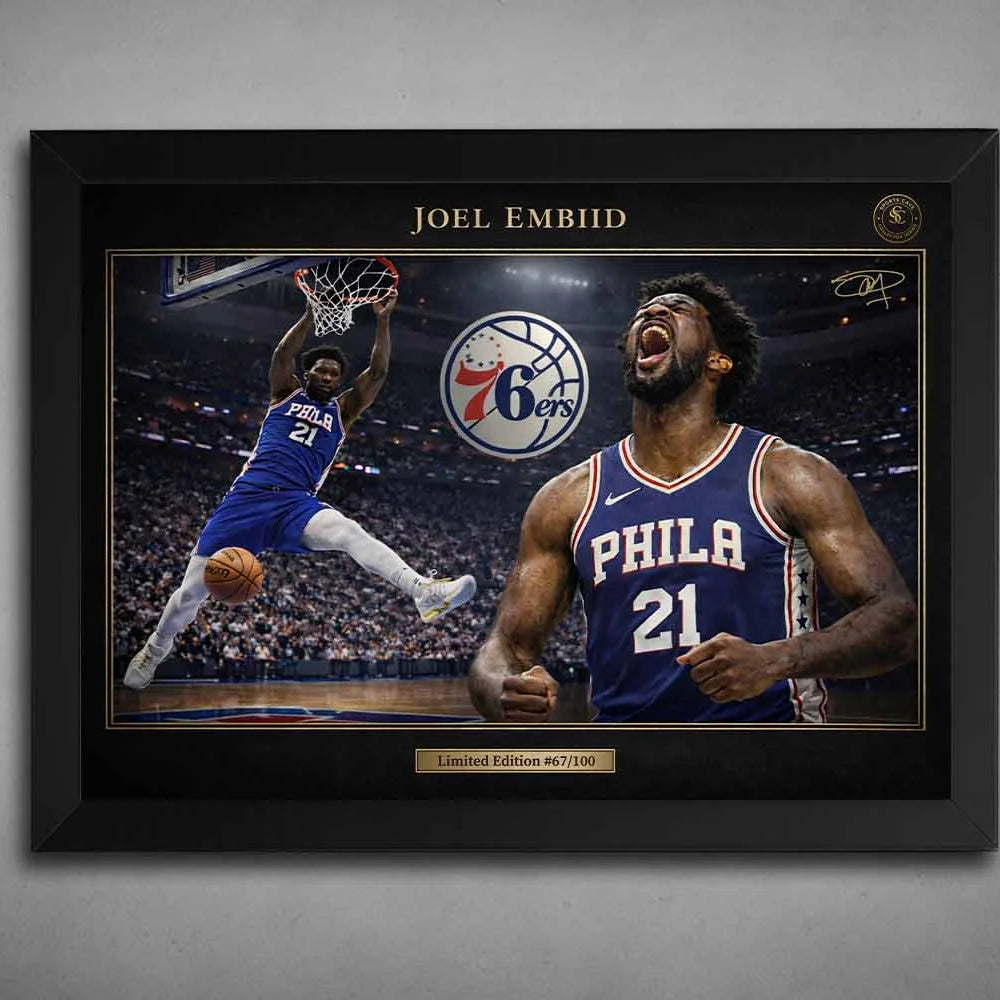 Joel Embiid 76ers Art