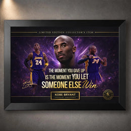 Kobe Bryant Motivational Quote Art