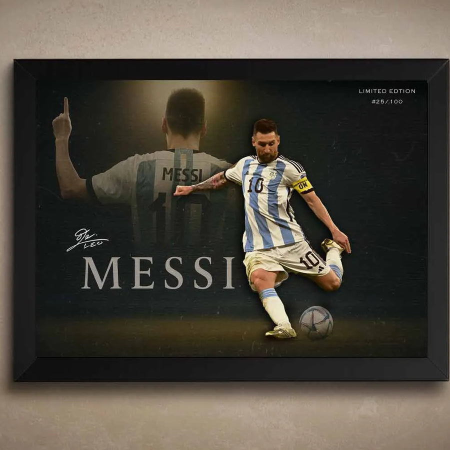 Lionel Messi Argentina Wall Art