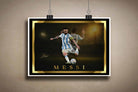 Unframed Lionel Messi wall art print featuring a limited edition design — perfect for fans seeking affordable premium sports collectibles or custom sports wall art.