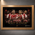 Oak Arsenal framed football wall art