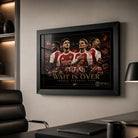 Arsenal Framed football wall art in office
