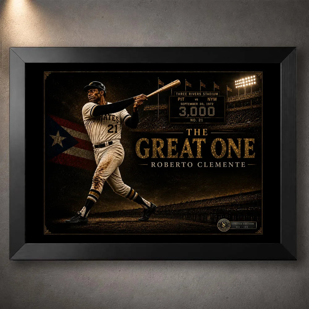The Great One Roberto Clemente Wall Art
