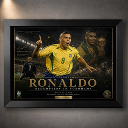 Ronaldo Nazário Redemption In Yokohama Wall Art