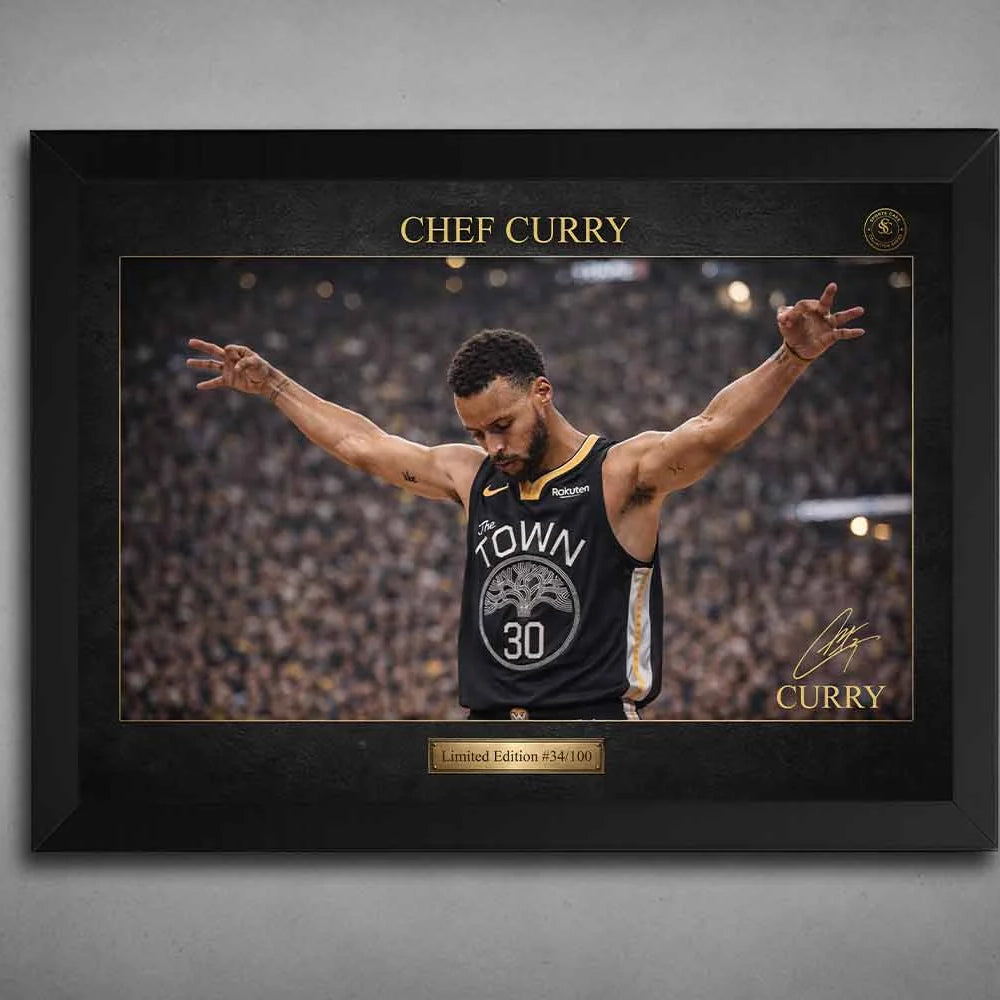 Chef Curry Wall Art