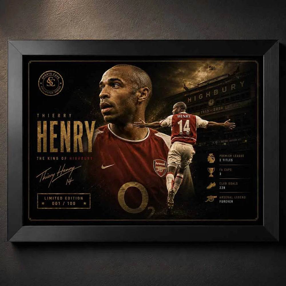Thierry Henry Arsenal Wall Art