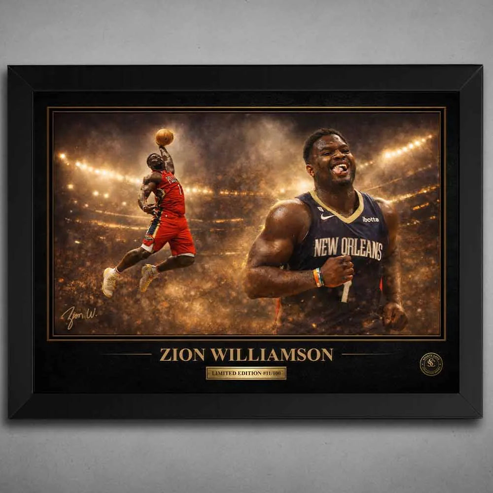 Zion Williamson Pelicans Wall Art